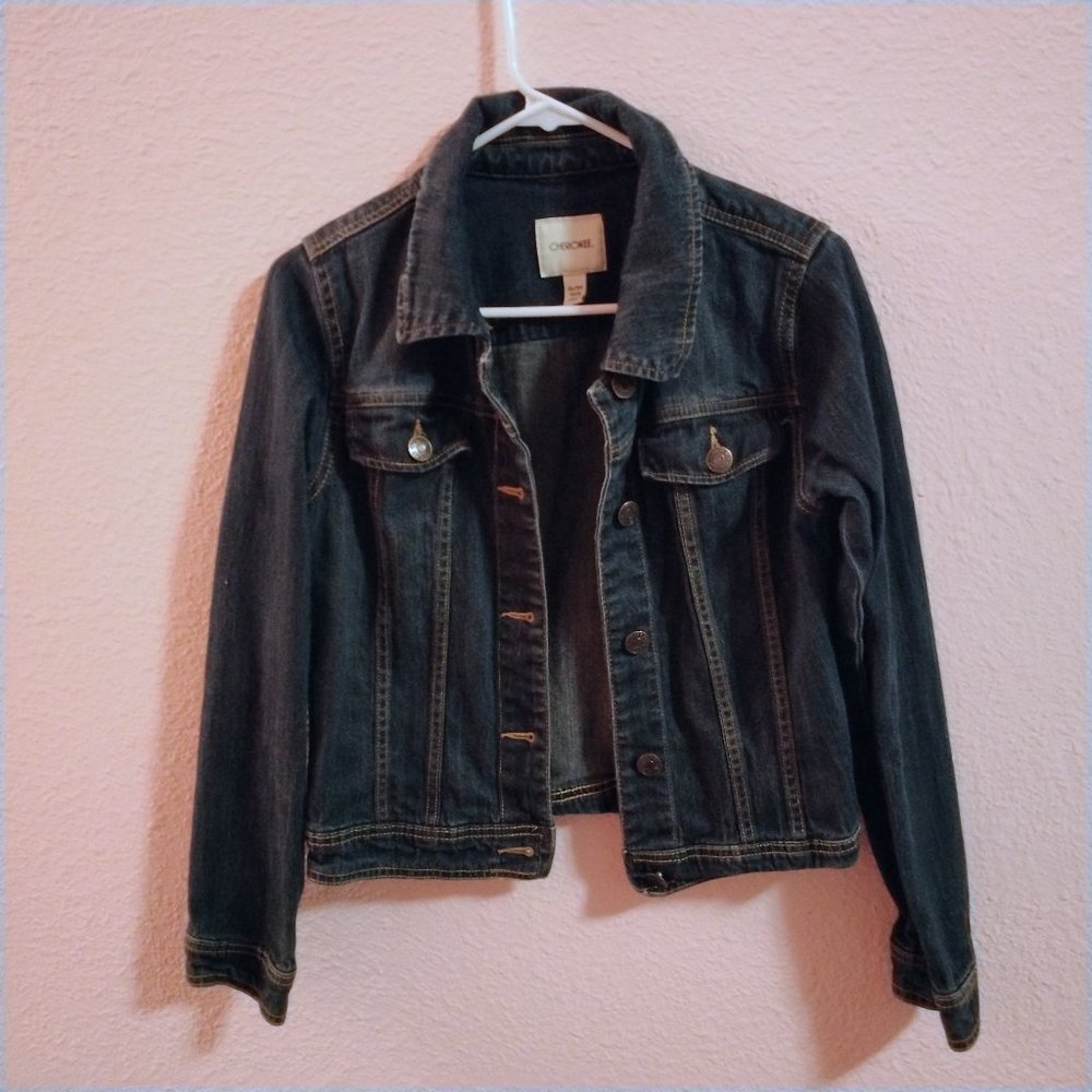 Size XL Girls Cherokee Jean Jacket